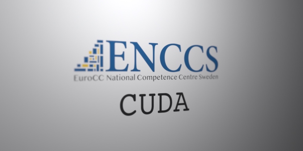 CUDA Workshop @ENCCS