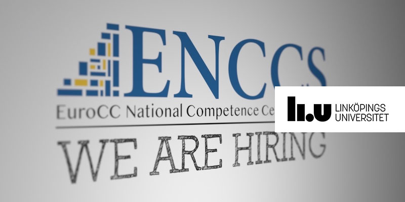 Open positions for HPC specialists at ENCCS